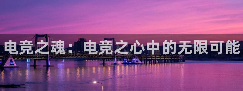 e8125雷火电竞：电竞之魂：电竞之心中的无限可能
